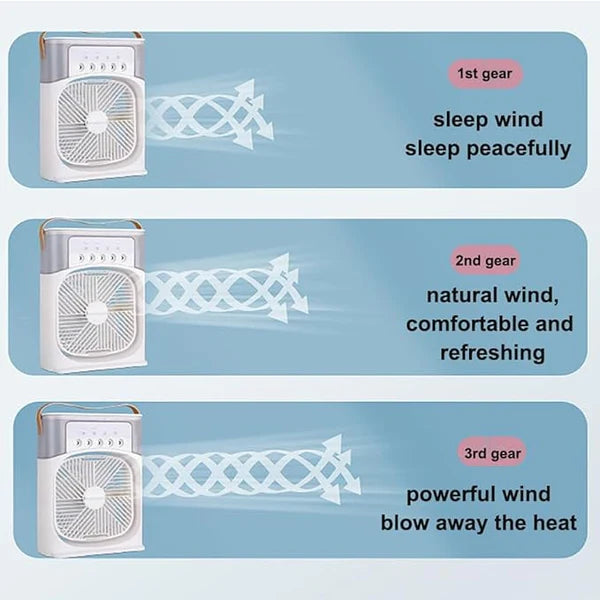 Cooling Fan with Ice Feature