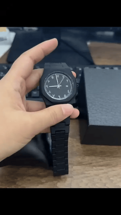 Black Arabic Watch