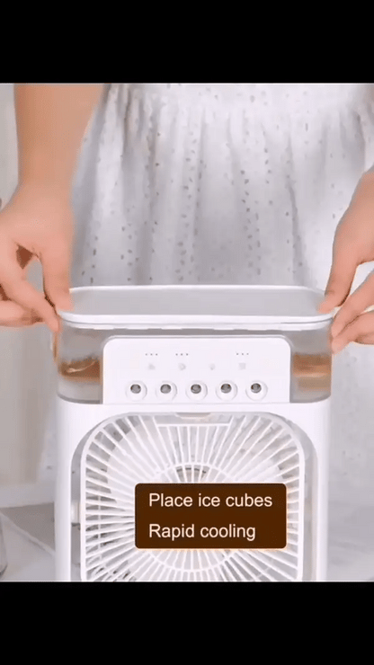 Cooling Fan with Ice Feature