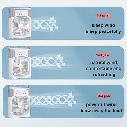 Cooling Fan with Ice Feature