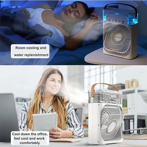 Cooling Fan with Ice Feature