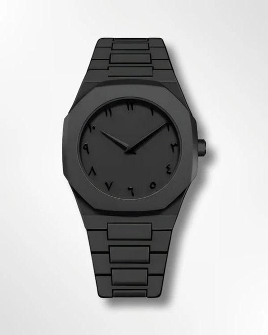 Black Arabic Watch
