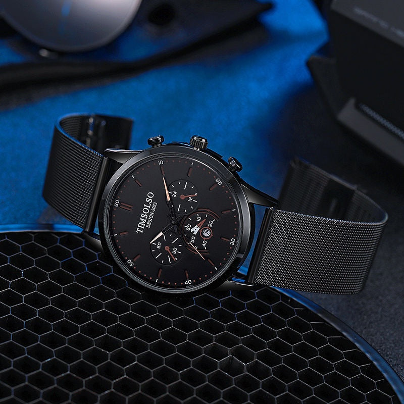 All-matching Simple And High-end Elegant Cool Ultra-thin Calendar Quartz Watch